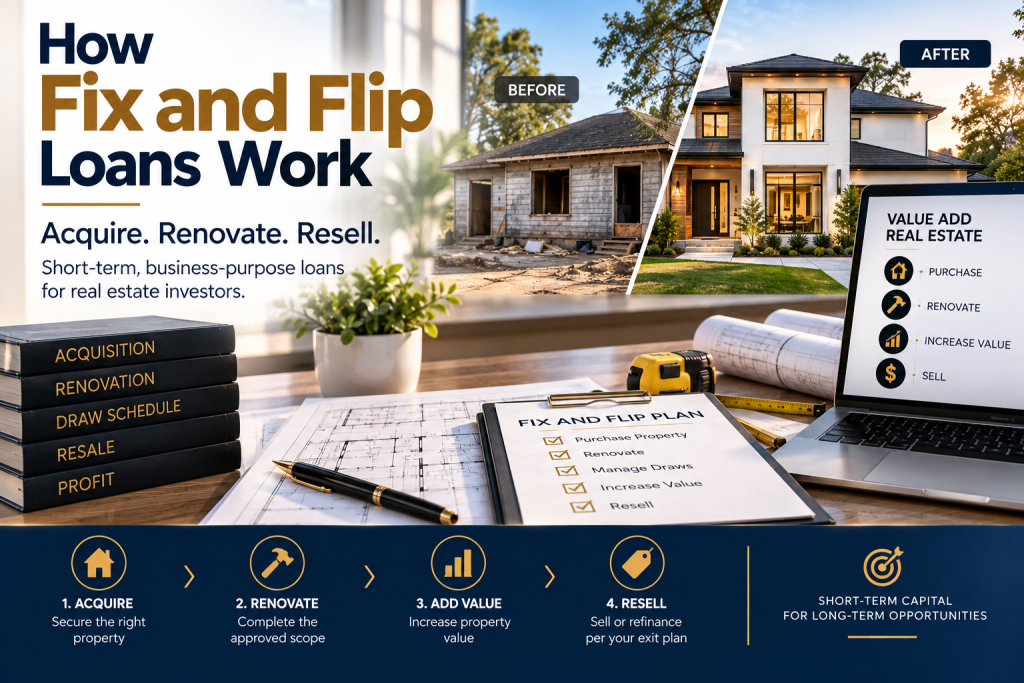How Fix and Flip Loans Work