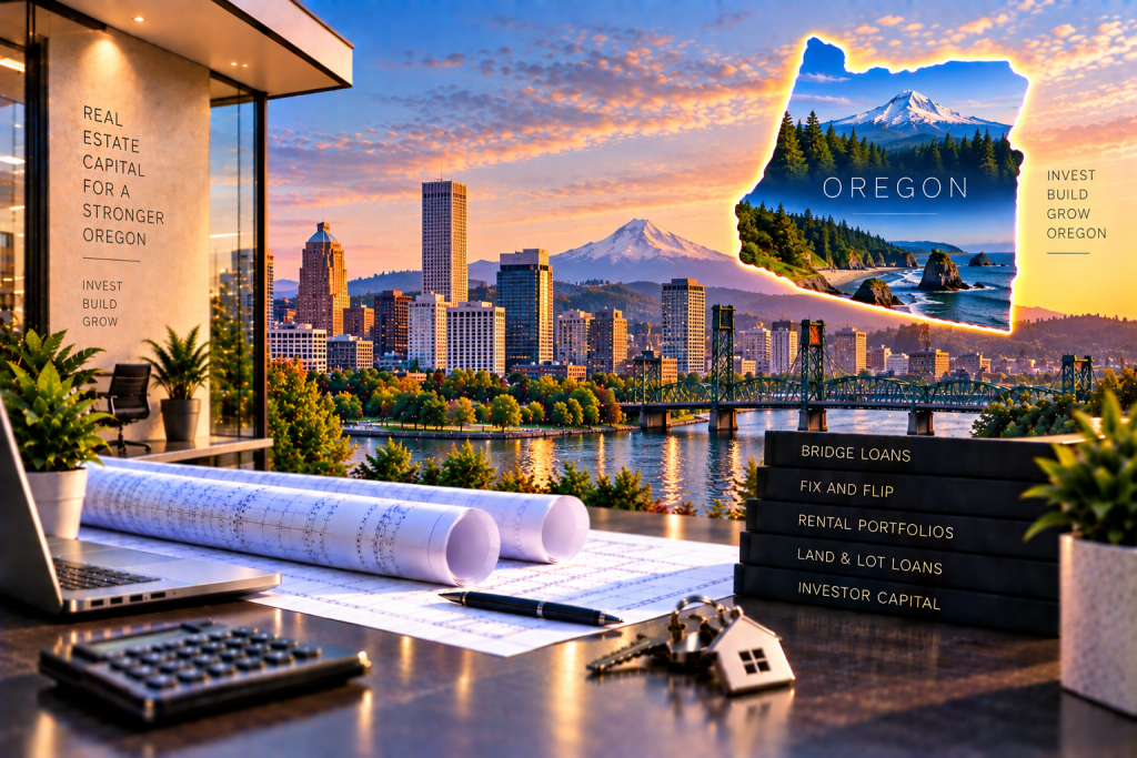 Private Real Estate Lender in Oregon