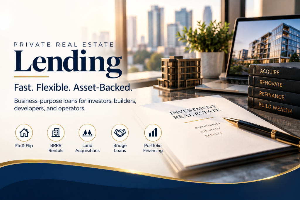 What Is Private Real Estate Lending?